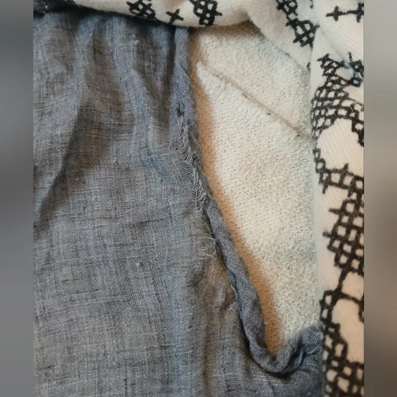 Free People 100 percent cotton rare peacock swing jacket size small - Picture 8 of 9